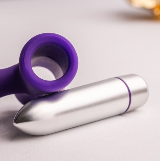 Rocks-Off ROCKS- OFF - PETITE SENSATIONS TEAZER ANAL PLUG VIBRATOR PURPLE