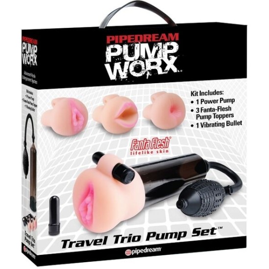 Pump Worx SUCTION PUMP WITH MASTURBATOR
