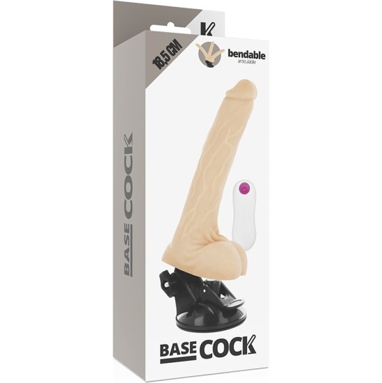 Basecock REALISTIC ARTICULABLE REMOTE CONTROL FLESH 18.5 CM -O- 4 CM