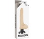 Basecock REALISTIC VIBRATOR 2-1 FLESH 18.5 CM -O- 4 CM