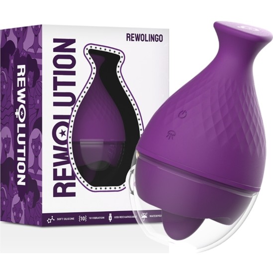 Rewolution REWOLINGO VIBRATOR WITH TONGUE