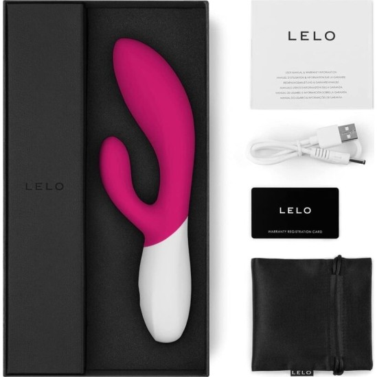 Lelo INA WAVE 2 VBRADOR LUXURY SPECIAL MOVEMENT FUCHSIA