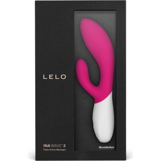 Lelo INA WAVE 2 VBRADOR LUXURY SPECIAL MOVEMENT FUCHSIA