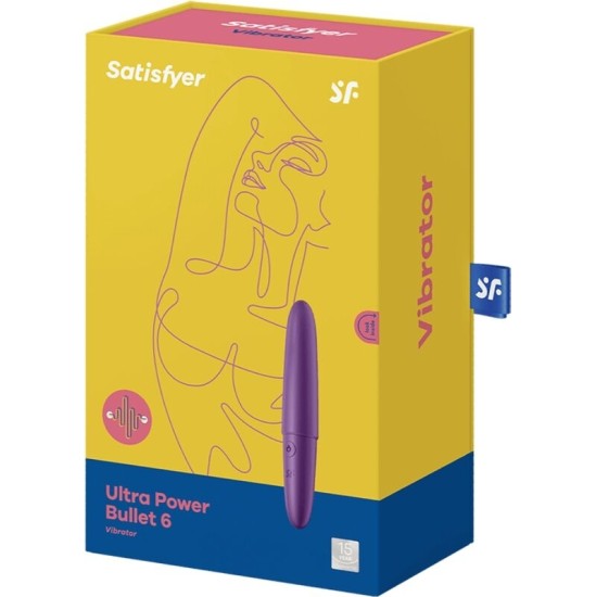 Satisfyer Vibrator SATISFYER - ULTRA POWER BULLET 6 PURPLE