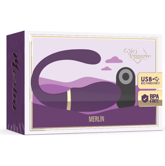 Treasure MERLIN DOUBLE COUPLE VIBRATOR REMOTE CONTROL