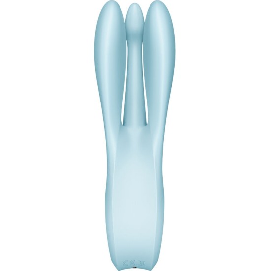 Satisfyer Vibrator SATISFYER - THREESOME 1 VIBRATOR BLUE