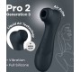 Satisfyer Air Pulse SATISFYER - PRO 2 GENERATION 3 LIQUID AIR TECHNOLOGY BLACK