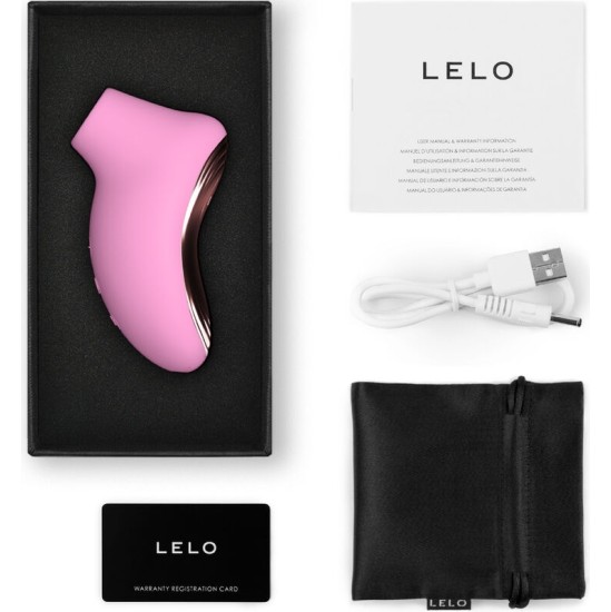 Lelo SONA 2 TRAVEL SONIC CLITORIS MASSAGER PINK