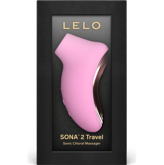 Lelo SONA 2 TRAVEL SONIC CLITORIS MASSAGER PINK