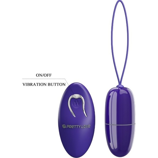 Pretty Love Youth PRETTY LOVE - SELKIE YOUTH MINI VIBRATING EGG VIOLET REMOTE CONTROL