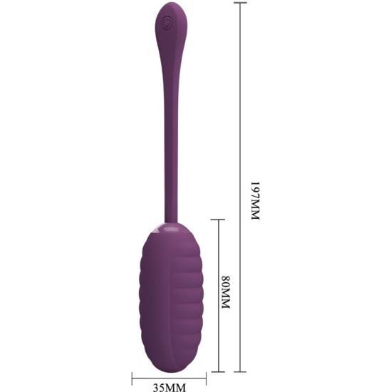 Pretty Love Smart PRETTY LOVE - CASPER PURPLE RECHARGEABLE VIBRATING EGG