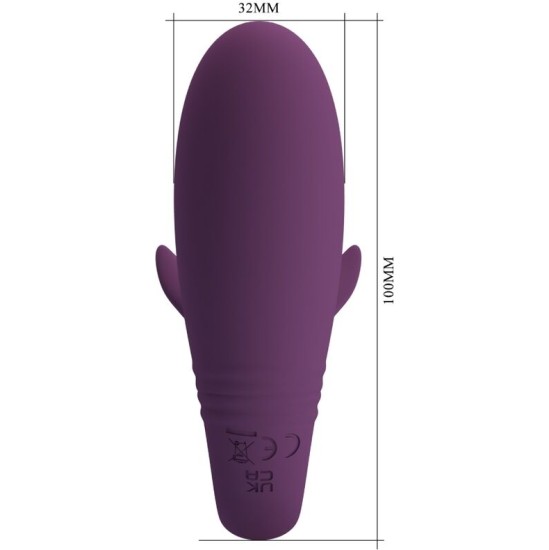Pretty Love Led PRETTY LOVE - JAYLEEN VIBRATOR APP REMOTE CONTROL PURPLE