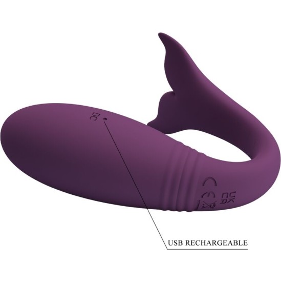 Pretty Love Led PRETTY LOVE - JAYLEEN VIBRATOR APP REMOTE CONTROL PURPLE