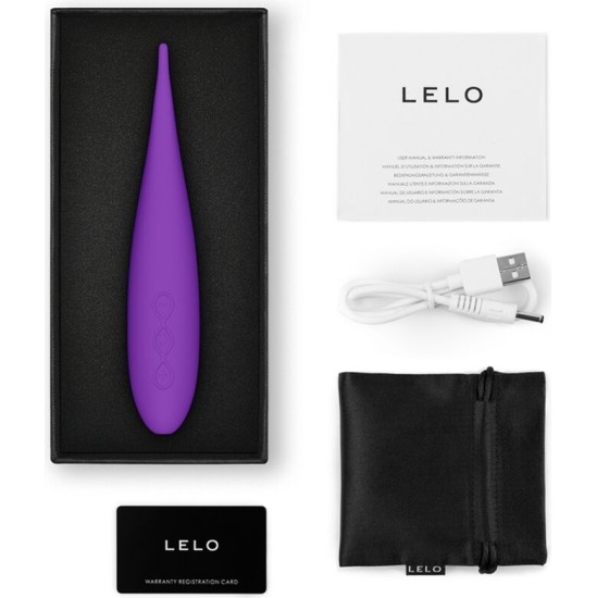 Lelo DOT TRAVEL CLITORIS STIMULATOR PURPLE