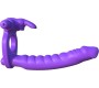 Fantasy C-Ringz Silicone Double Penetrator Rabbit Purple