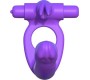 Fantasy C-Ringz Silicone Double Penetrator Rabbit Purple