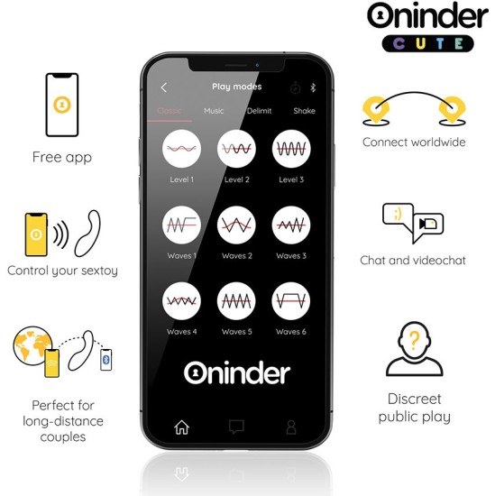 Oninder Cute LOVE BUDDY MASTER G-SPOT VIBRATOR - FREE WORLDWIDE APP