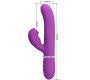 Pretty Love PERLITA 3 IN 1 MULTIFUNCTION RABBIT VIBRATOR PURPLE