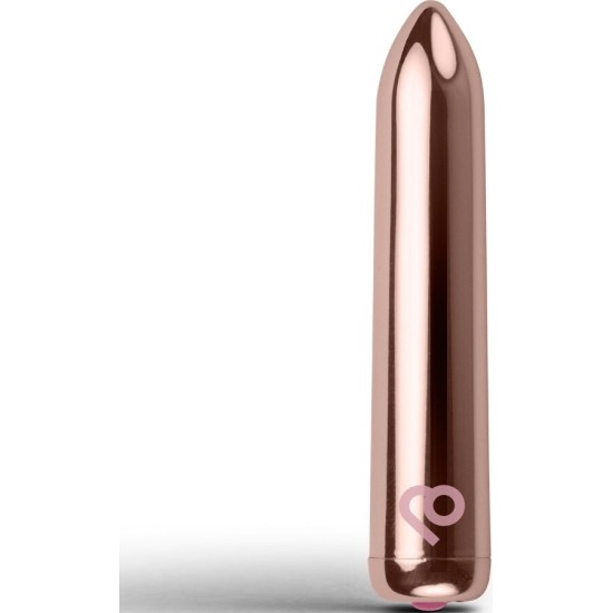Rocks-Off RECHARGEABLE VIBRATING BULLET GOLDEN ROSE