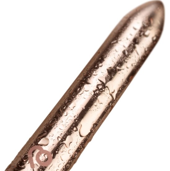 Rocks-Off RECHARGEABLE VIBRATING BULLET GOLDEN ROSE