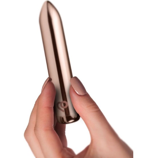 Rocks-Off RECHARGEABLE VIBRATING BULLET GOLDEN ROSE