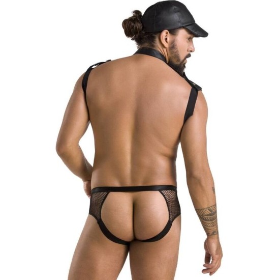 Passion Men PASSION - 038 SET JOHN BLACK L/XL