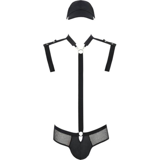 Passion Men PASSION - 038 SET JOHN BLACK L/XL