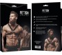 Fetish Submissive Attitude MENS CROSS CHEST ECO-LEATHER HARNESS
