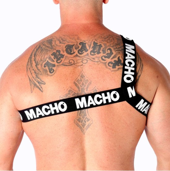 Macho Underwear MACHO - ROMAN HARNESS WHITE S/M
