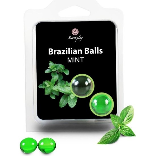 Secretplay Cosmetic SECRETPLAY - 2 BRAZILIAN BALLS MINT