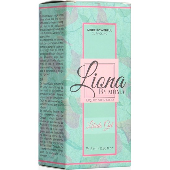 Liona By Moma LIQUID VIBRATOR LIBIDO GEL 15 ML