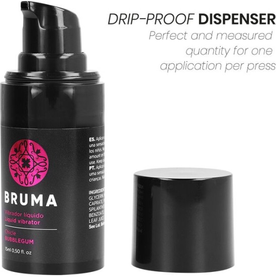 Bruma LIQUID VIBRATOR ULTRA SLIDING BUBBLEGUM 15 ML