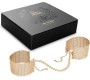 Bijoux Desire Metallique BIJOUX - D&Eacute;SIR M&Eacute;TALLIQUE GOLDEN METAL MESH HANDCUFFS