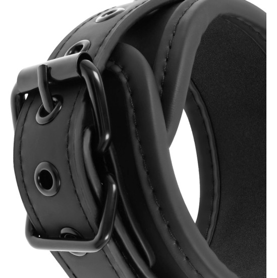 Fetish Submissive Bondage FETISH SUBMISSIVE - OPEN LEGS POSITION WITH NOPRENE LINING HANDCUFFS