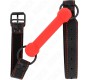Kink Collar & Gag KINK - BONE GAG WITH LEATHERETTE STRAP RED ADJUSTABLE 41-57 CM