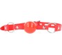 Kink Collar & Gag KINK - TPE BALL 4 CM GAG WITH ROJO LOCK 60 x 2 CM