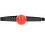 Kink Collar & Gag KINK - RED SINGLE SOLID BALL 4 CM GAG 65 x 1.5 CM