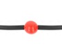 Kink Collar & Gag KINK - RED SINGLE SOLID BALL 4 CM GAG 65 x 1.5 CM