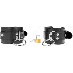 Kink Wrist Restraint KINK - O-RING LOCKED WRIST RESTRAINTS BLACK ADJUSTABLE 20-28 CM X 5.5 CM