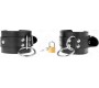 Kink Wrist Restraint KINK - O-RING LOCKED WRIST RESTRAINTS BLACK ADJUSTABLE 20-28 CM X 5.5 CM
