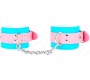 Kink Wrist Restraint KINK - CUTE WRIST RESTRAINTS BLUE / PINK ADJUSTABLE 16-28 CM X 5 CM