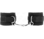 Kink Wrist Restraint KINK - NYLON BIND HOOK&LOOP WRIST RESTRAINTS BLACK MODEL 2 ADJUSTABLE 18-35 CM X 6 CM