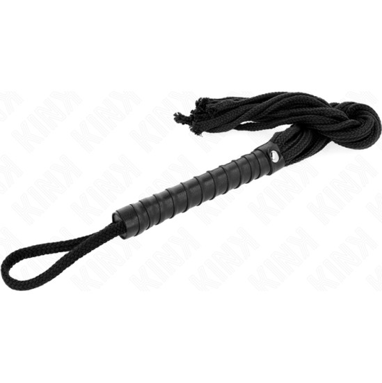 Kink Impact & Touch KINK - BLACK ROPE WHIP 56 CM