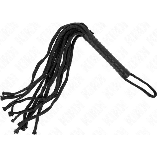 Kink Impact & Touch KINK - BLACK ROPE WHIP 56 CM