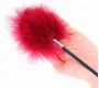 Kink Impact & Touch KINK - TICKLE FEATHERS WITH ROSE-SHAPED PADDLE 8 CM
