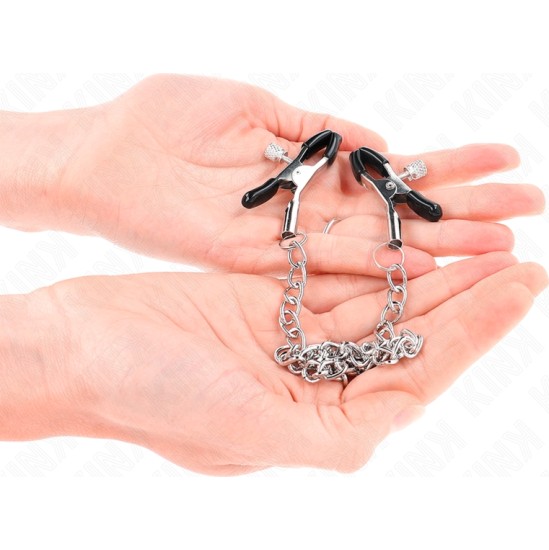 Kink Nipple Grip KINK - THIN CHAIN NIPPLE CLAMPS 30 CM