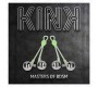 Kink Nipple Grip KINK - LUMINOUS SKULL NIPPLE CLAMPS WITH RING BELLS ADJUSTABLE GREEN / SILVER
