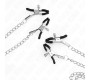 Kink Nipple Grip KINK - 4 NIPPLE AND CLIT CLAMPS ADJUSTABLE SILVER