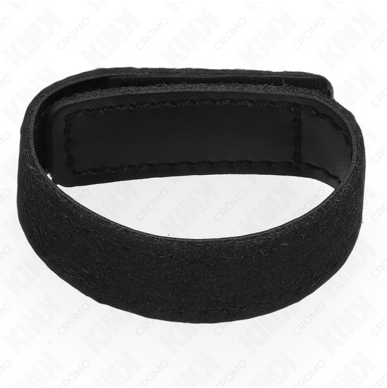 Kink Ring Power KINK - LEATHER PENIS RING WITH VELCRO CLOSURE 20 X 2 CM