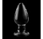 Nebula Series By Ibiza MODEL 3 ANAL PLUG BOROSILICATE GLASS TRANSPARENT 11 CM -O- 5 CM